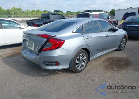 2016 Honda Civic Ex из США, поврежденный, VIN 19XFC2F78GE091344